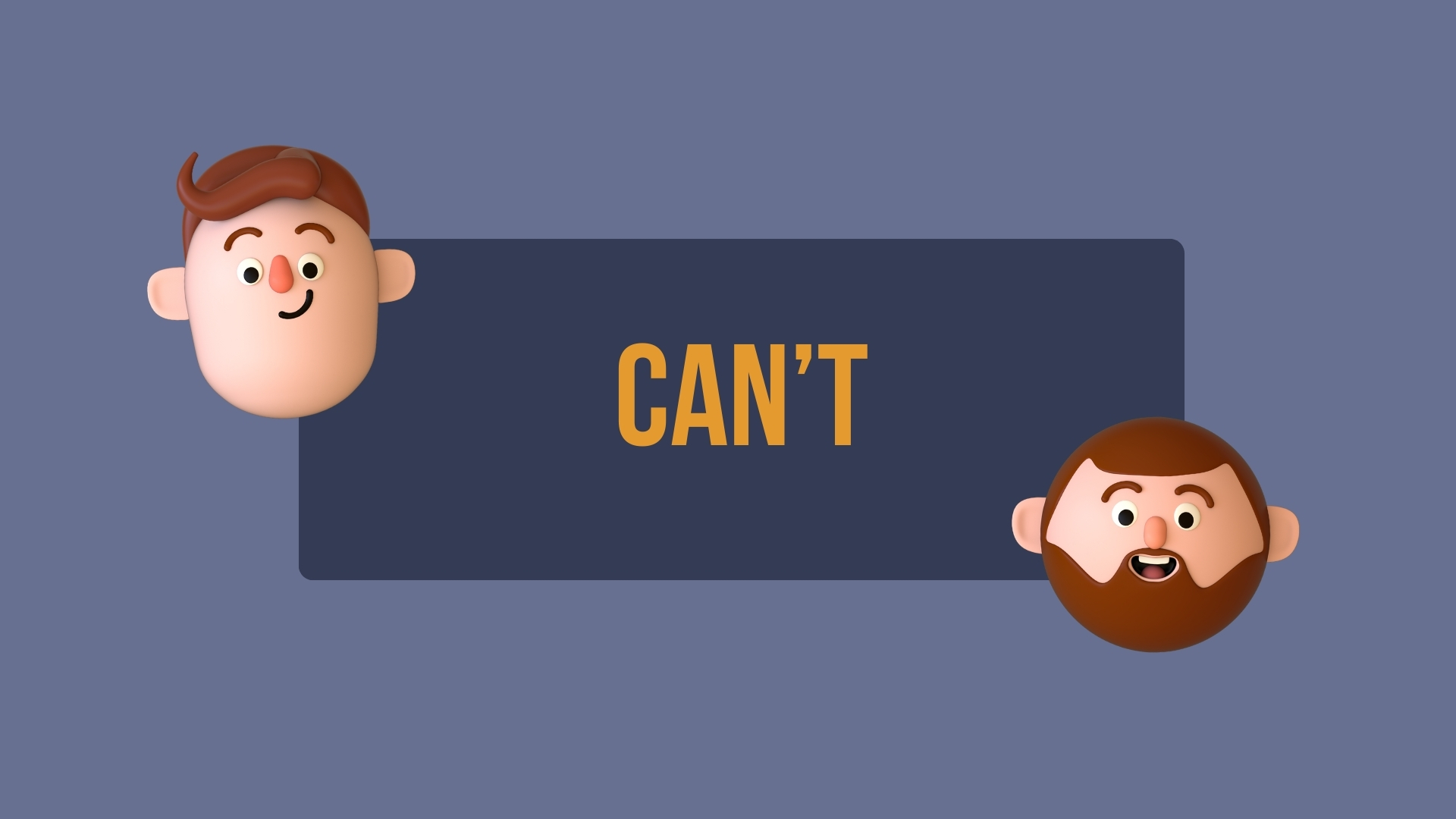 can’t