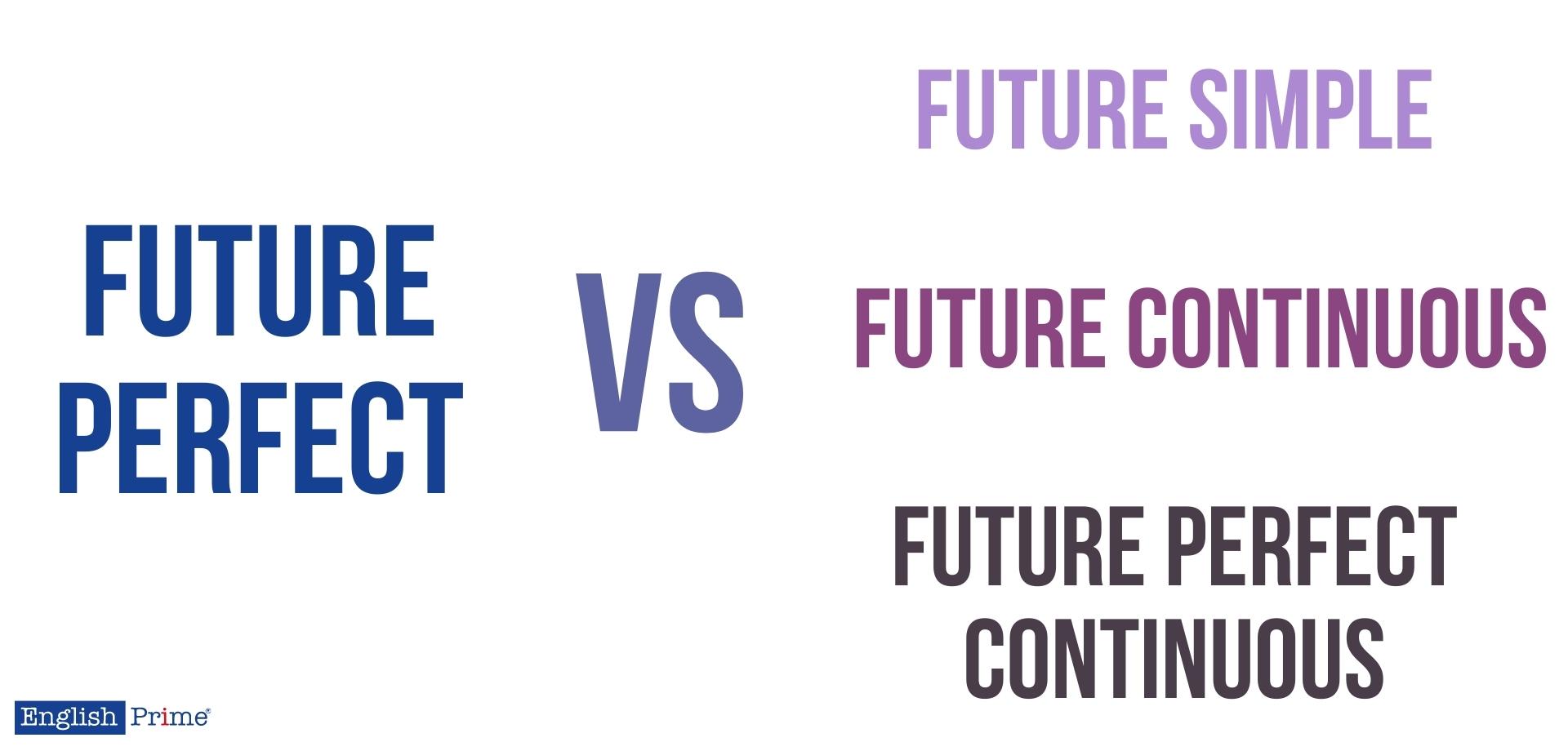 Отличия Future Perfect от других времен