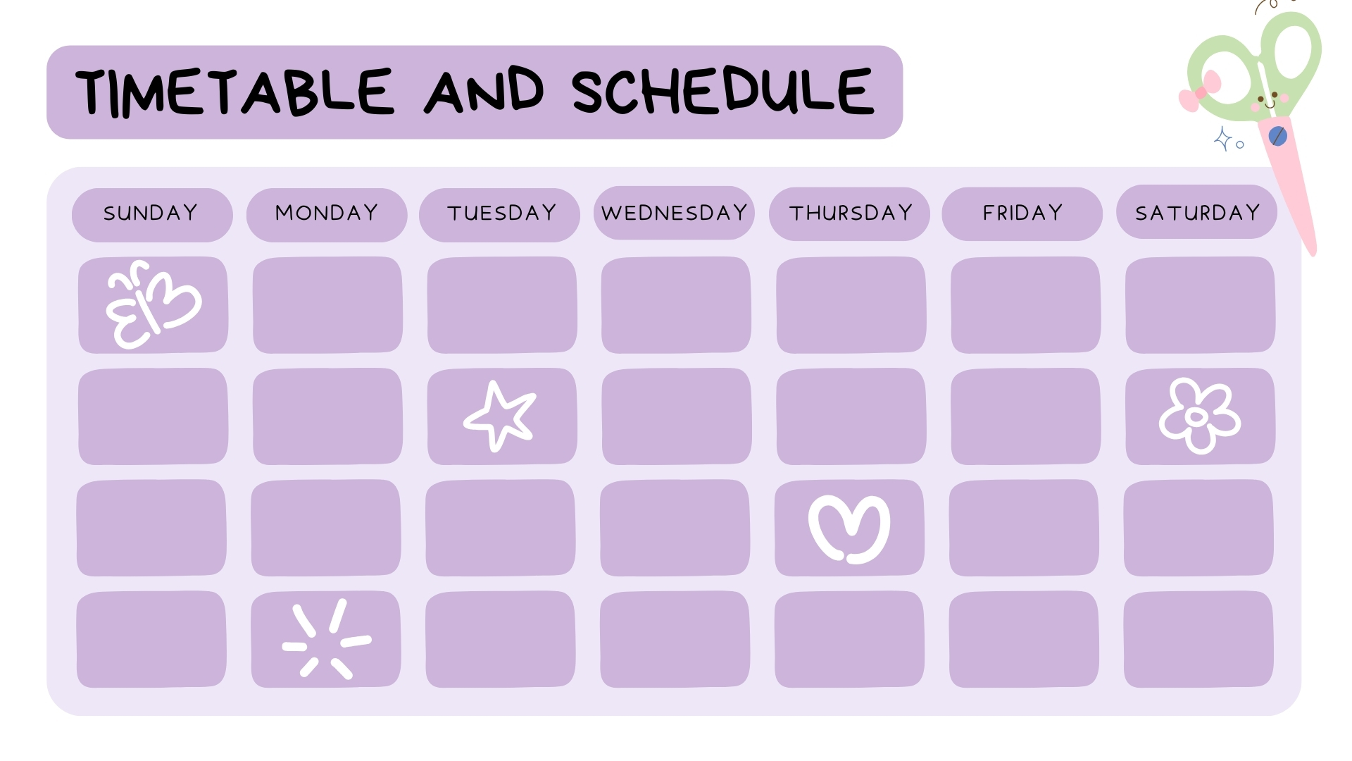 Расписание уроков (Timetable and Schedule)