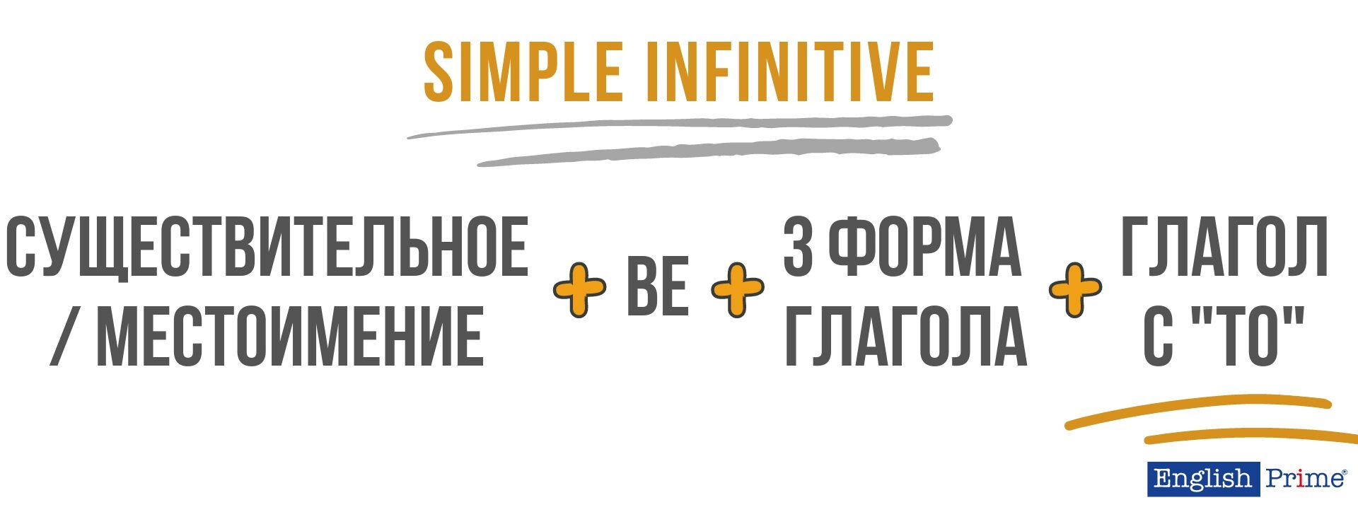 Simple Infinitive