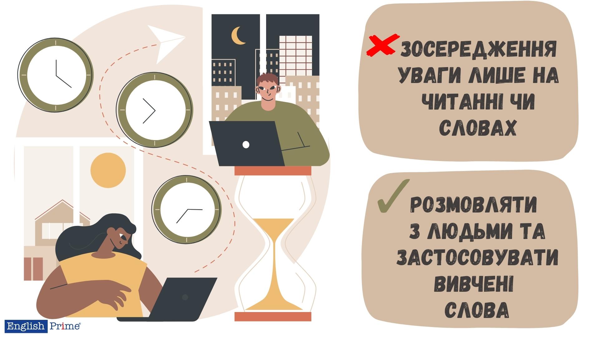 Правильно - розмовляти англійською