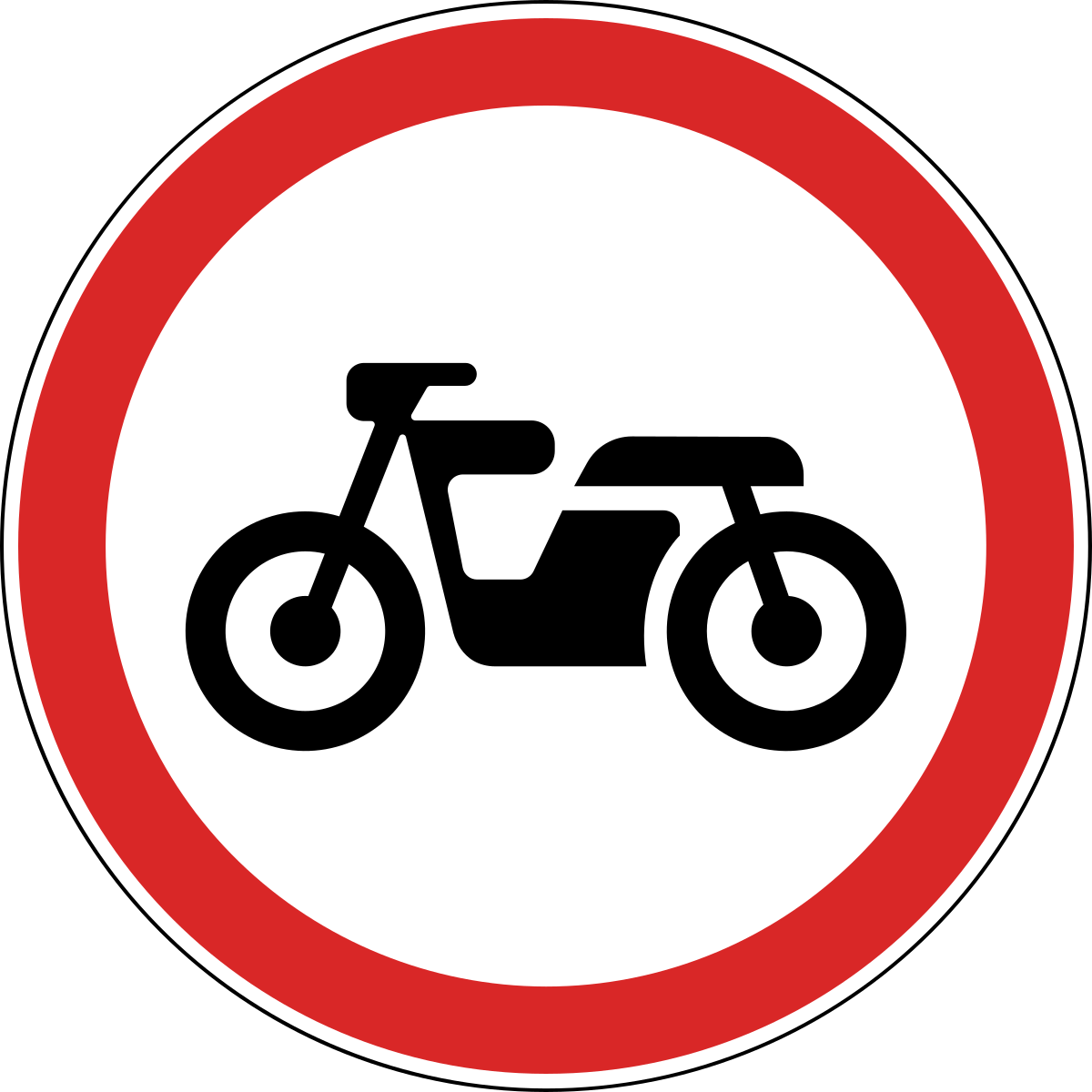Prohibition signs - запрещающие знаки