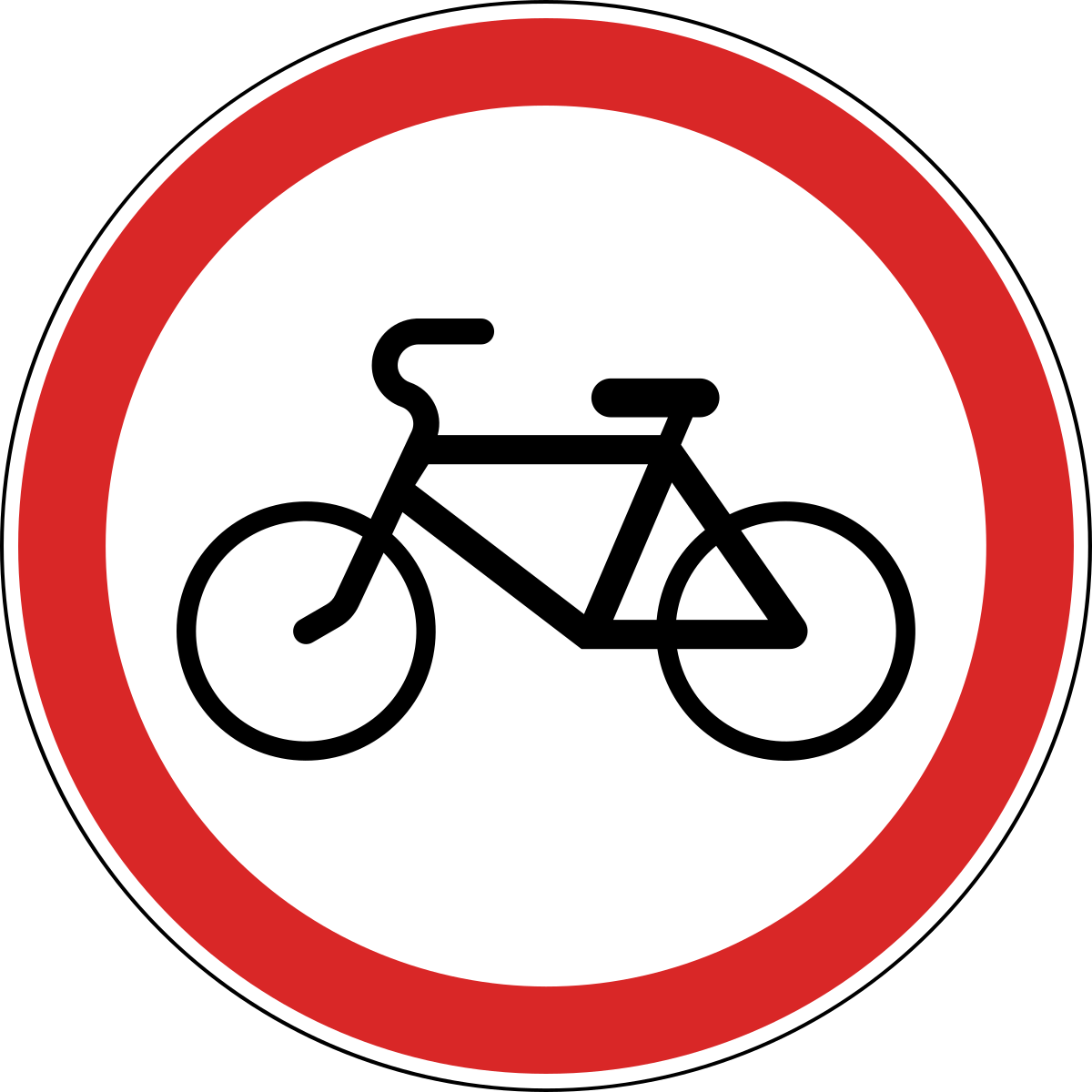 Prohibition signs - запрещающие знаки