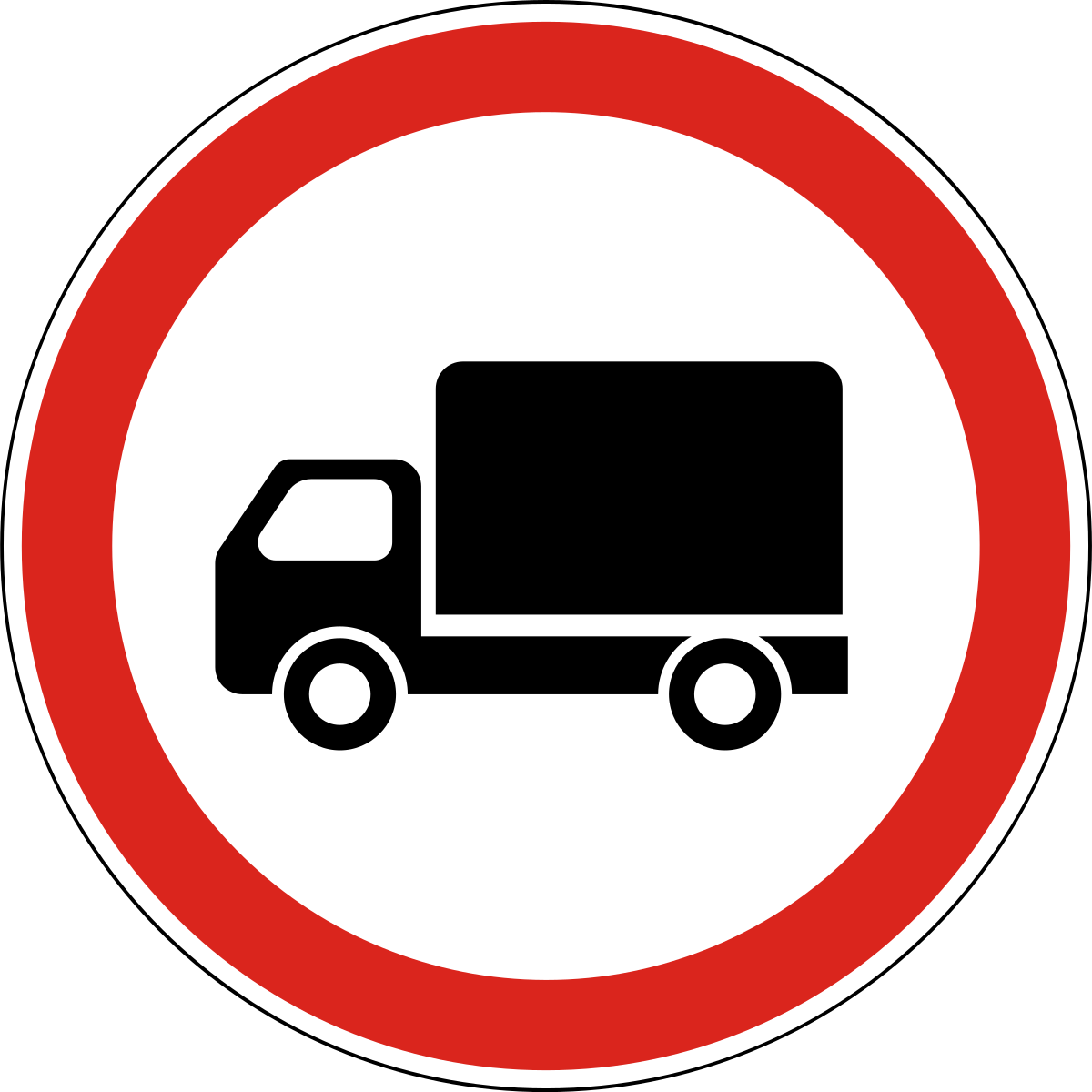 Prohibition signs - запрещающие знаки