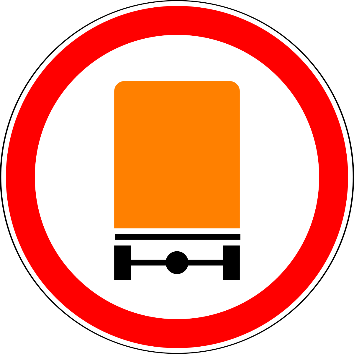 Prohibition signs - запрещающие знаки
