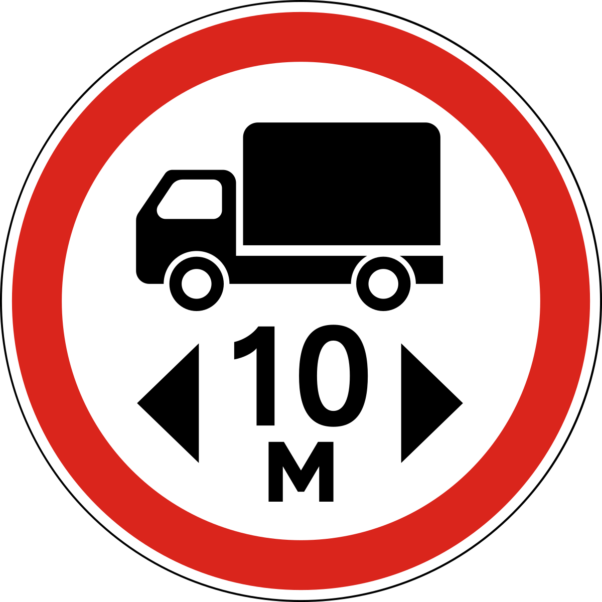 Prohibition signs - запрещающие знаки