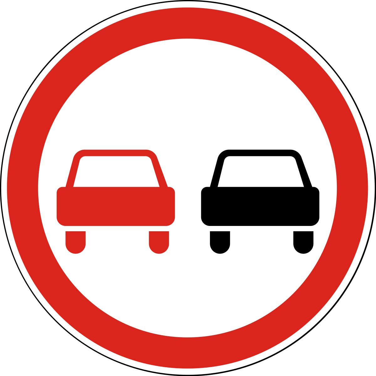 Prohibition signs - запрещающие знаки