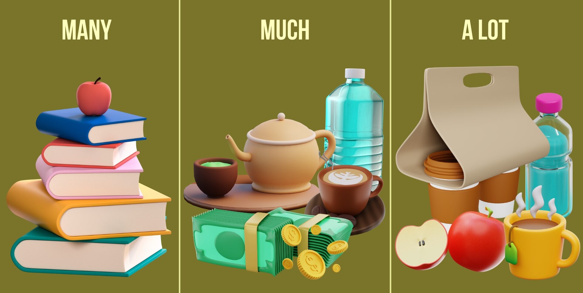Неопределенные местоимения some, any и no