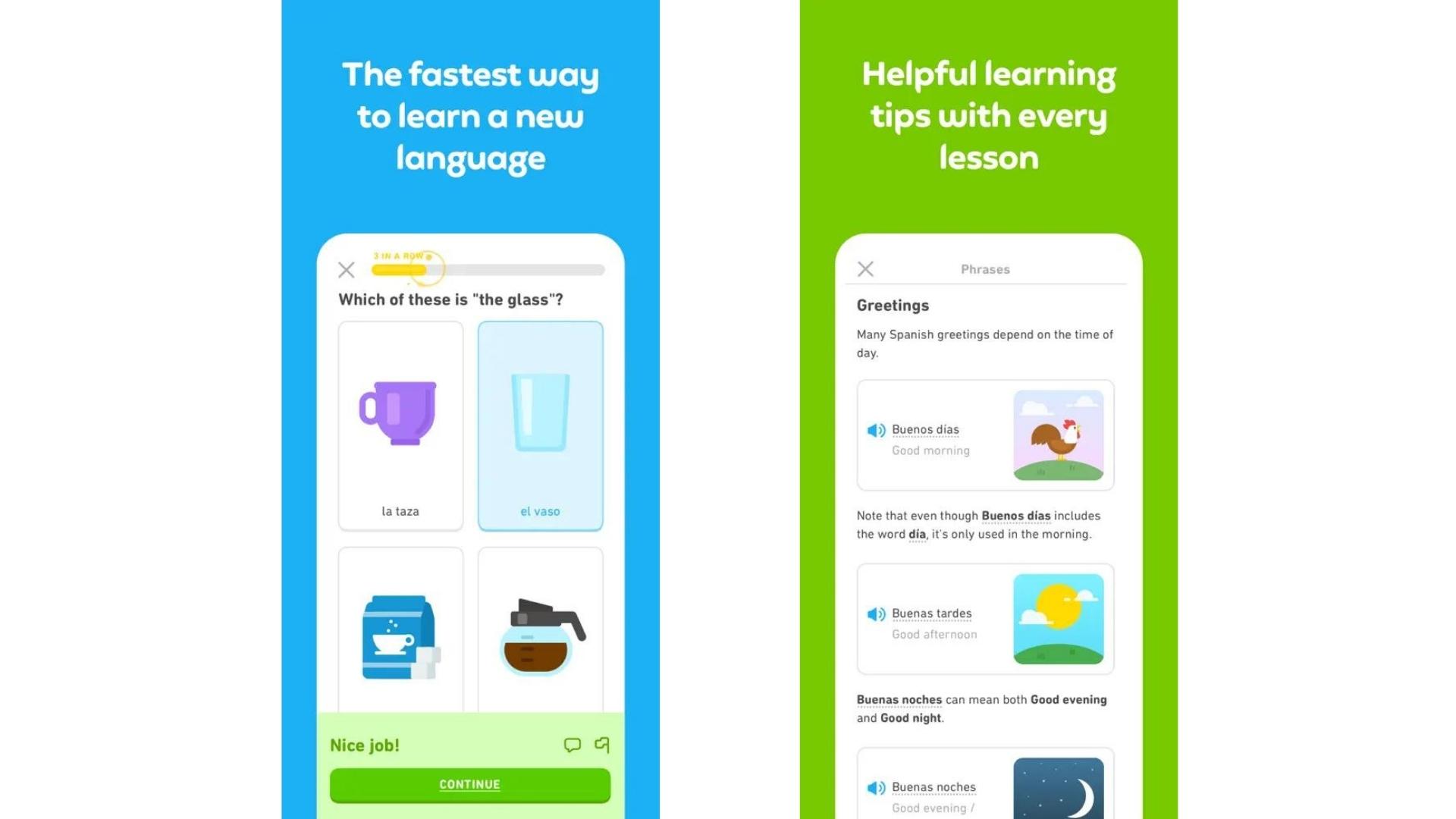 Приложение Duolingo